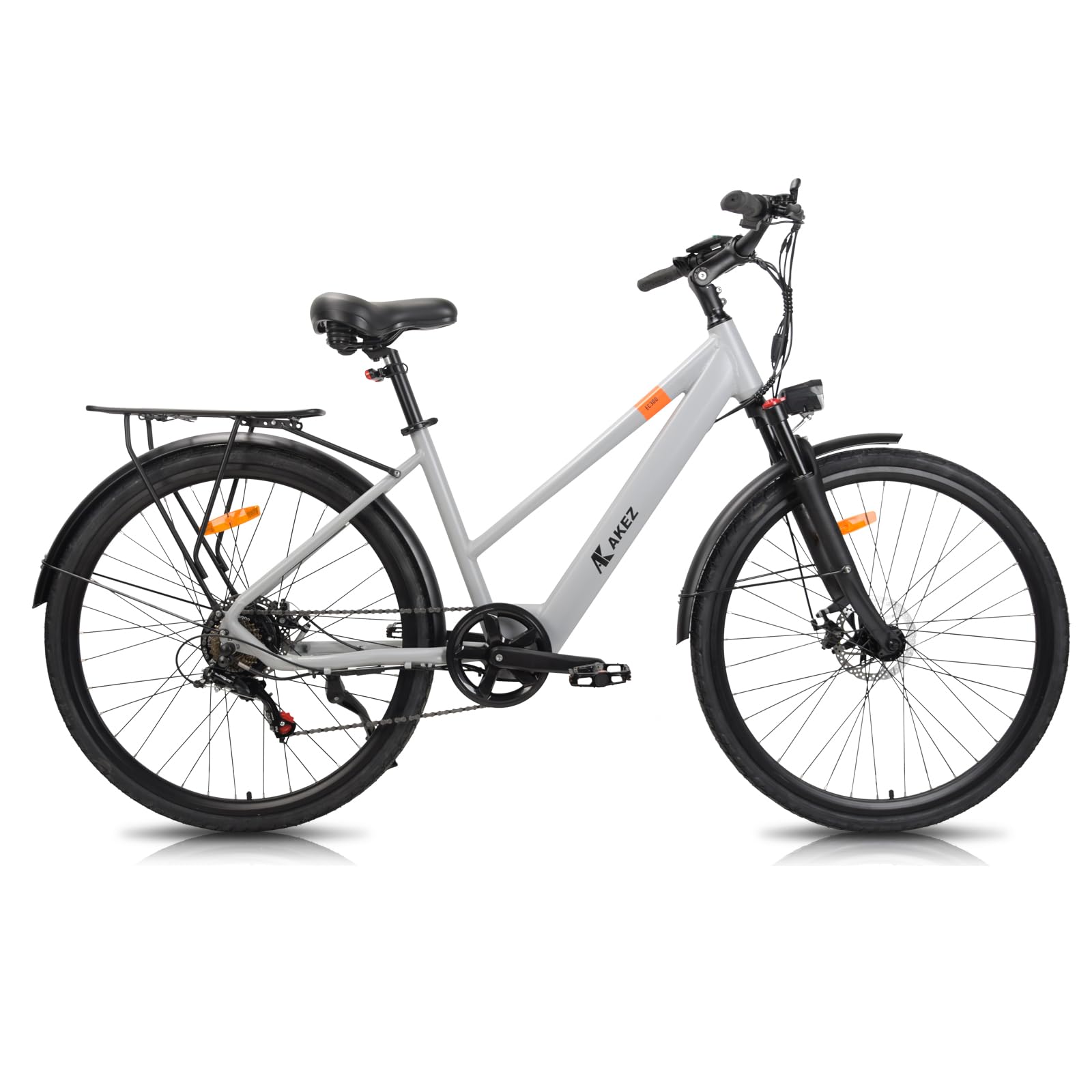 700C 27.5'' Electric Bikes for Adults Men,250W Pedal Assist Ebike Electric Bicycle Mountain E Bikes for Men with 36V 10Ah 13Ah Battery, Shimano 7 Gears, Range 35-90km