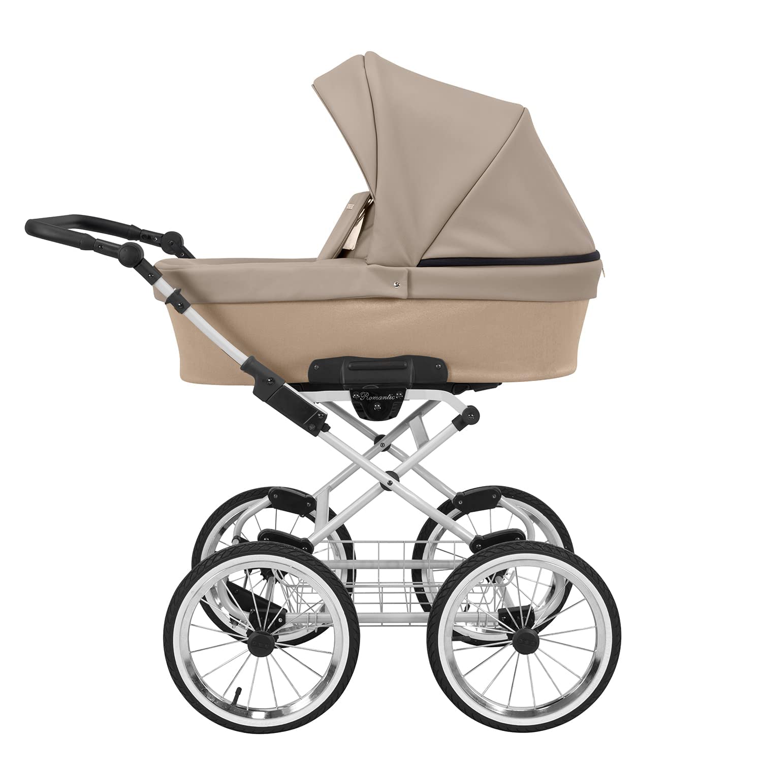 Poussette landau bébé 2 en 1 nacelle bébé Kunert ROMANTIC retro 2en1 pousette 2 in 1 accessoires