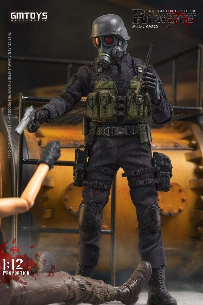 Amazon.co.jp: Gmtoys GM520 1/12 スケール 死神 ハンク アクション