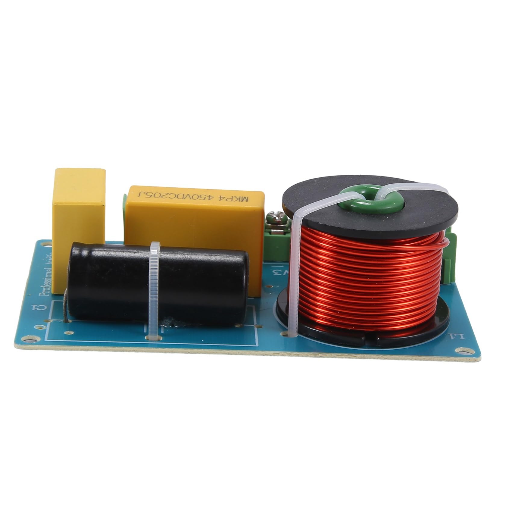 Diviseur de Fréquence de Haut-Parleur à 3 Voies de 200 W, Circuit Imprimé de Filtre de Séparateur Audio pour Le Croisement de Haut-Parleur de Bricolage de Cinéma Maison