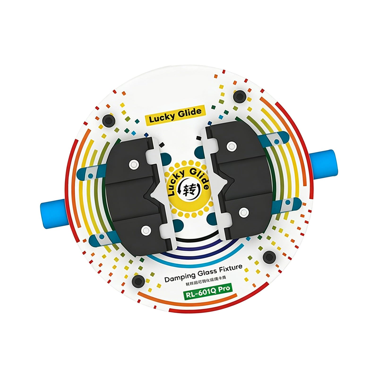Highly Temperatures Resistant Damping Rotations Glass Base Plate Fixture for Electronics Maintenance Chip Reballing Computer