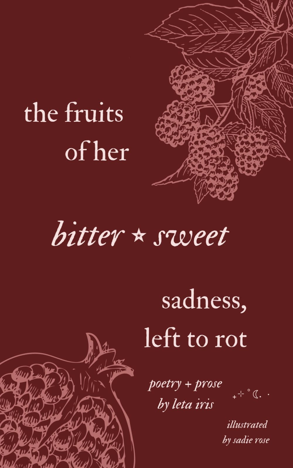 The Fruits of Her Bittersweet Sadness, Left to Rot: Poetry + Prose by Leta Iris