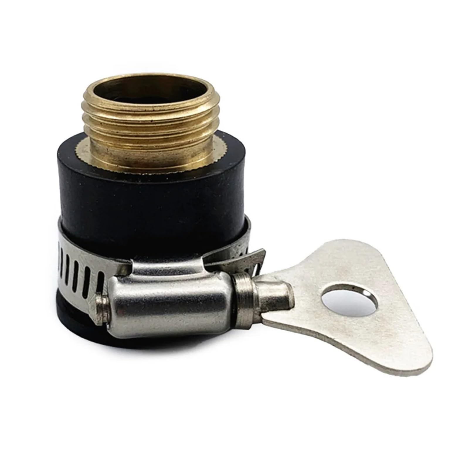 BNGDFDGH Tap Connectors Universal Faucet Adapter for Non-Threaded 1/2inch to 3/4inch Applicable Scenes Garden Garage Kitchen Toilet Etc