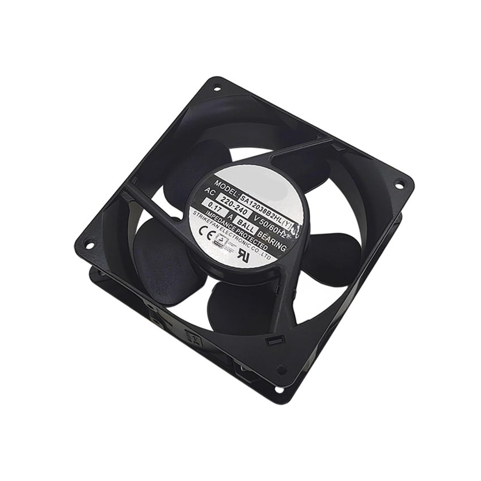 OKEWGHFL SA12038B2HL 220V 0.17A 12038 120 * 120 * 38mm 12cm COOLING FAN RADIATOR