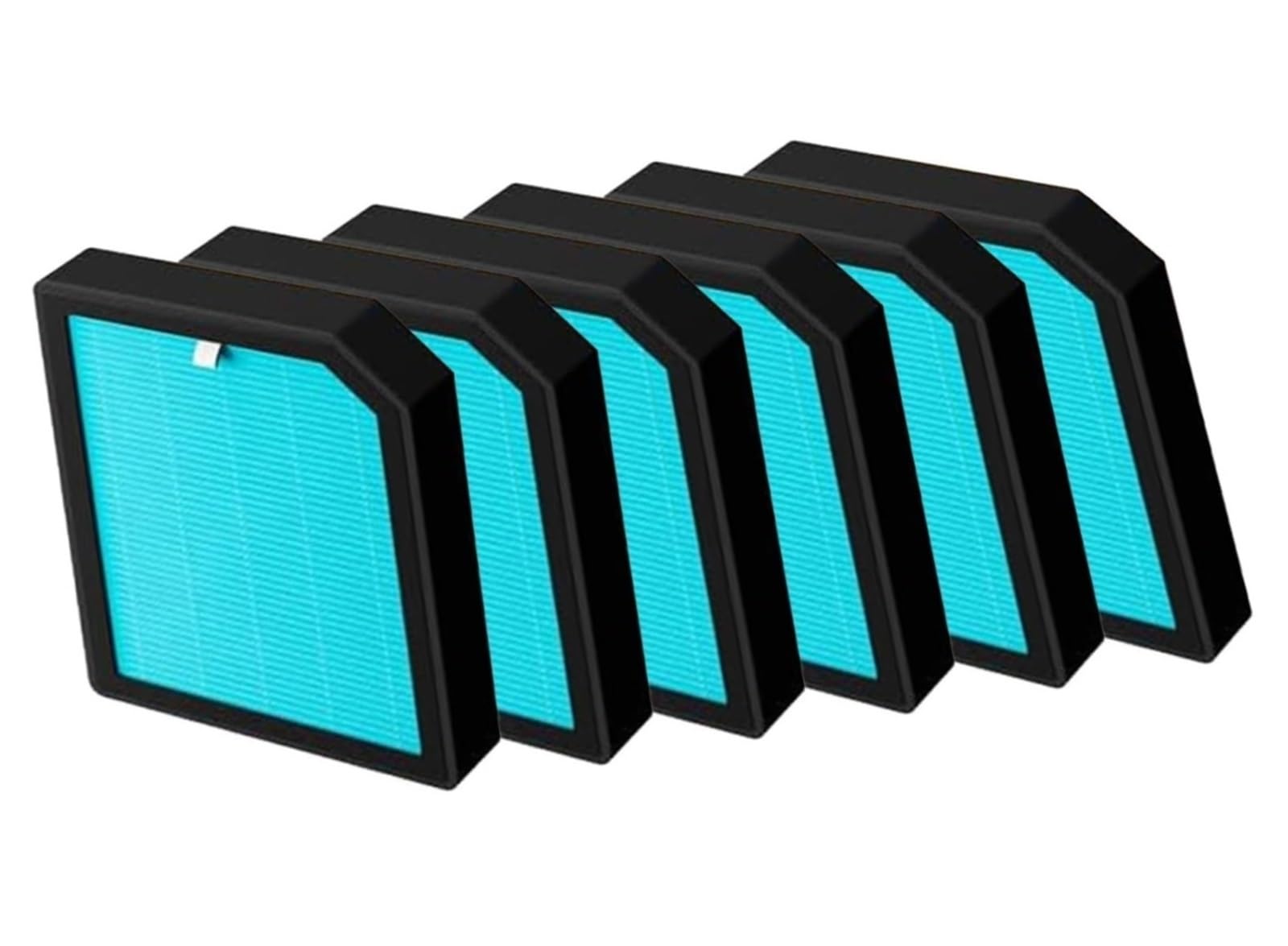 For Aircillin AP1501 Purificador de aire H13 Juego de filtros de repuesto HEPA verdadero con prefiltro y carbón activado for filtración de 3 etapas for el hogar y la oficina(6 PACK)