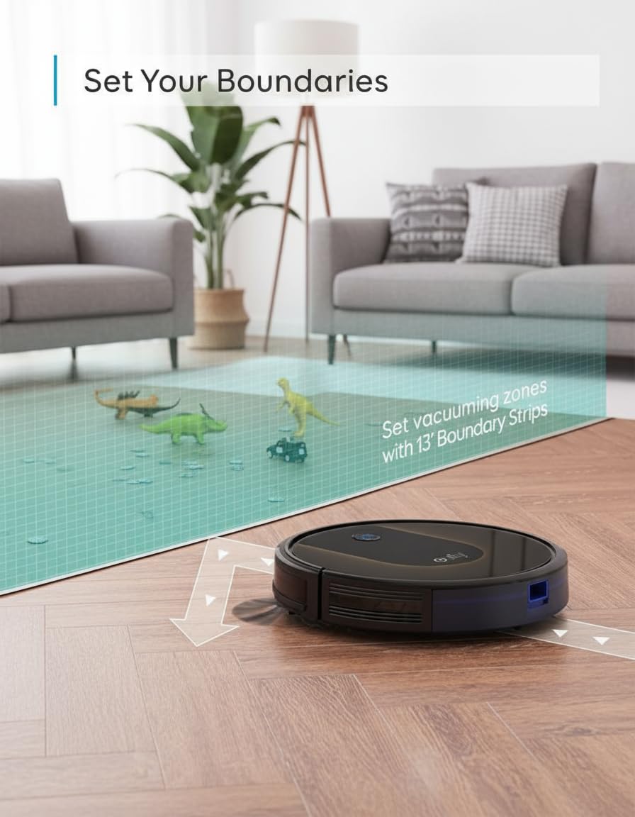 eufy BoostIQ RoboVac 30C, Wi-Fi, Upgraded, Super-Thin