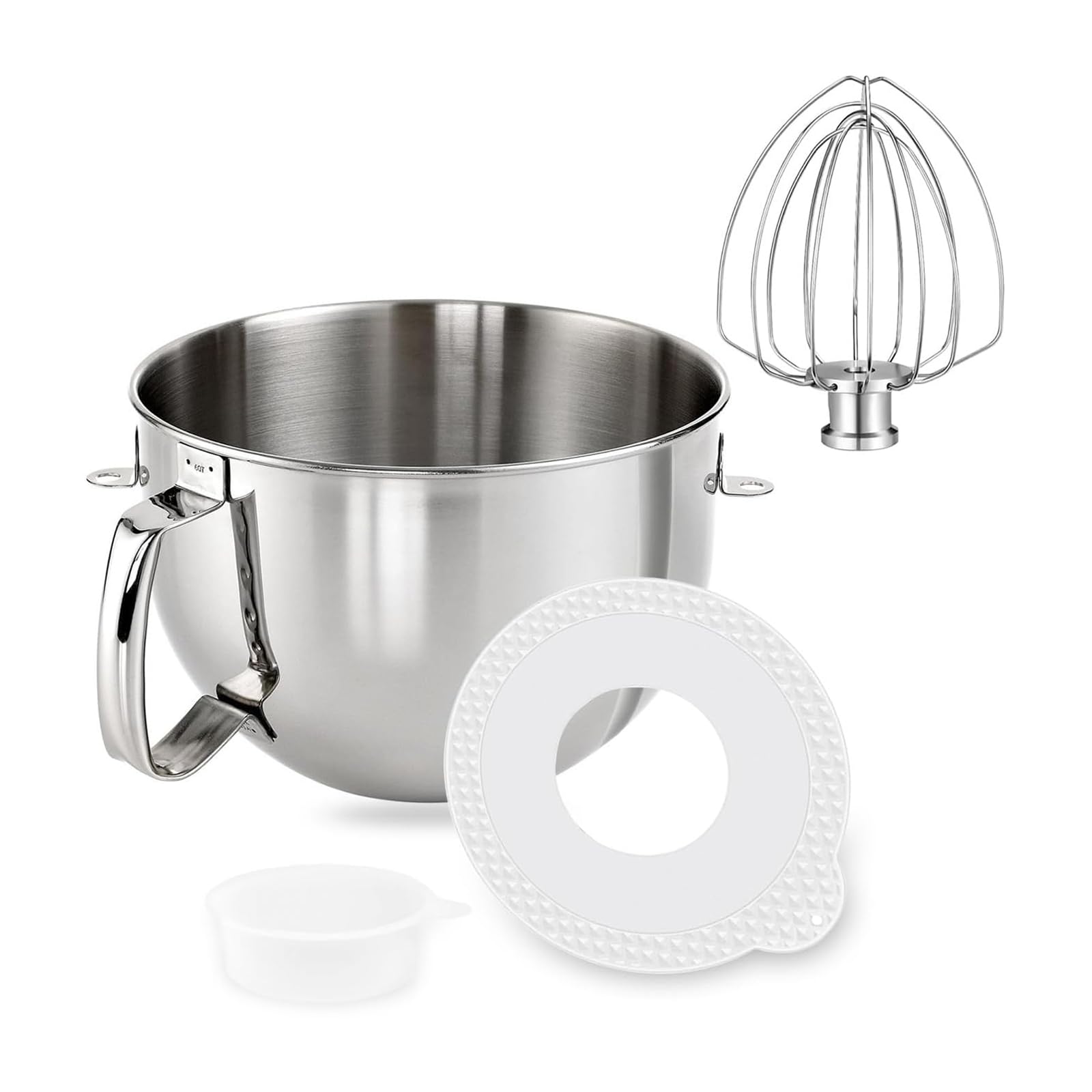 Bol mélangeur sur socle - Accessoire de cuisine - Accessoire de cuisine - Idéal pour les mélangeurs sur socle de 6 l - Équipement de pâtisserie professionnel