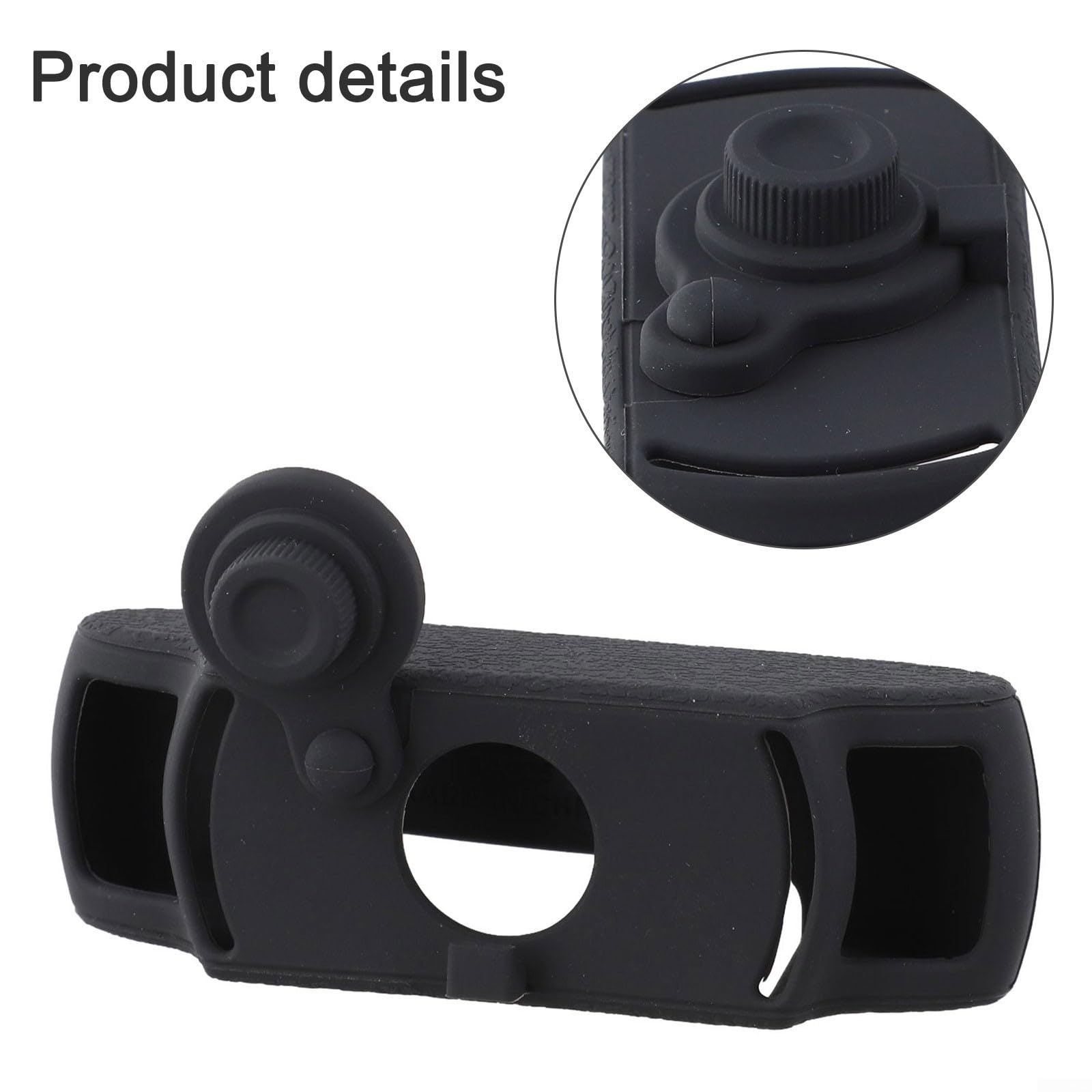 Cubierta de cámara Web para Logitech C920 C922 C930e Protector de Lente de Silicona Escudo de Seguridad de privacidad Tapa Deslizante Negra