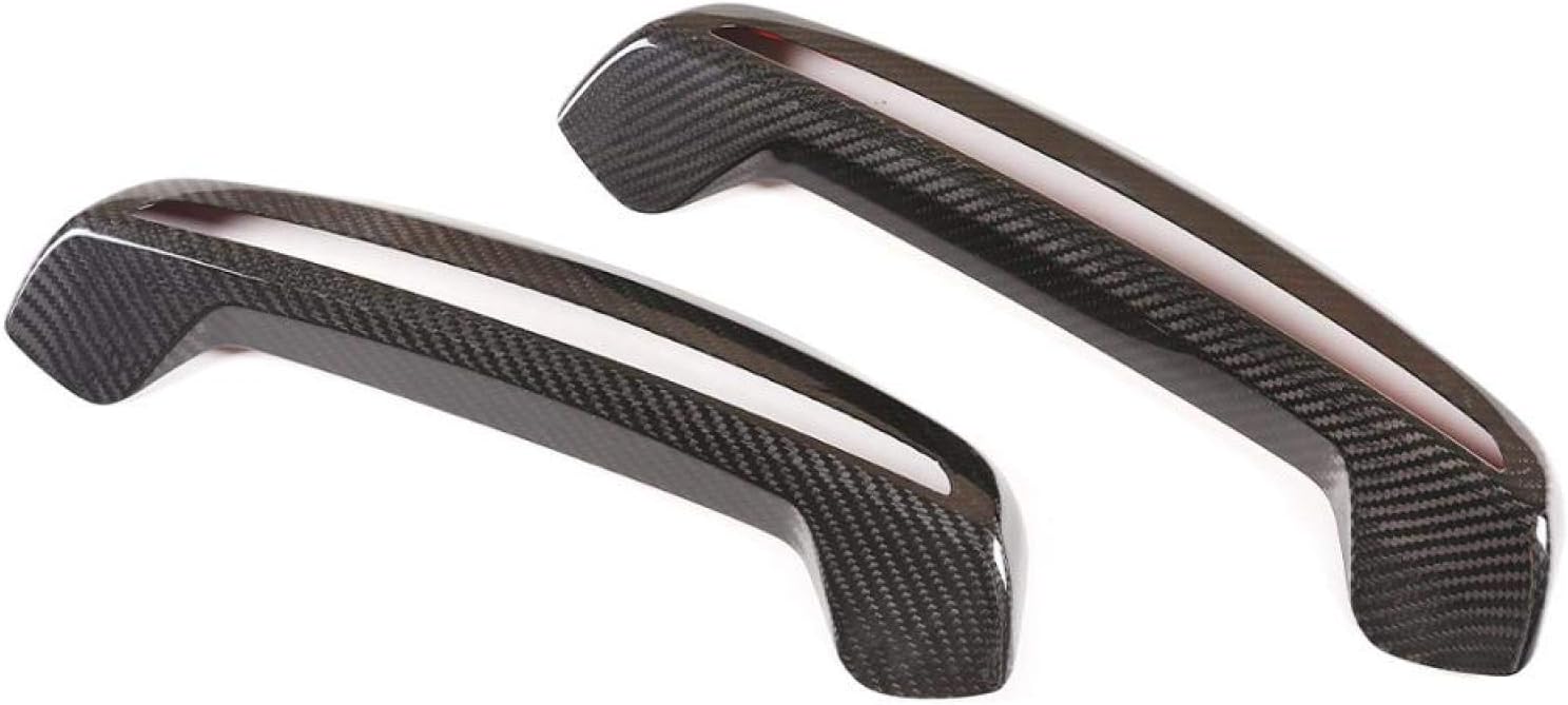 Car Interior Trim Cover Accessories - Carbon Fiber - Front Row Seat Back Decoration Strips, for BMW 3 Series G20 G28 2019 2020