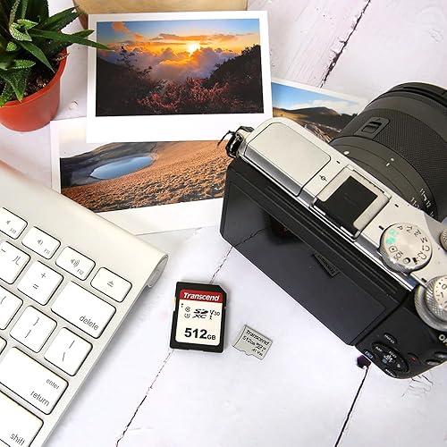 Miniatura 5 de Transcend SDC300S - Tarjeta de memoria SDXC de 128 GB, hasta 100 MB/s, UHS-I U1 V10, Full HD, tarjeta SD de alta velocidad clase 10 para cámaras