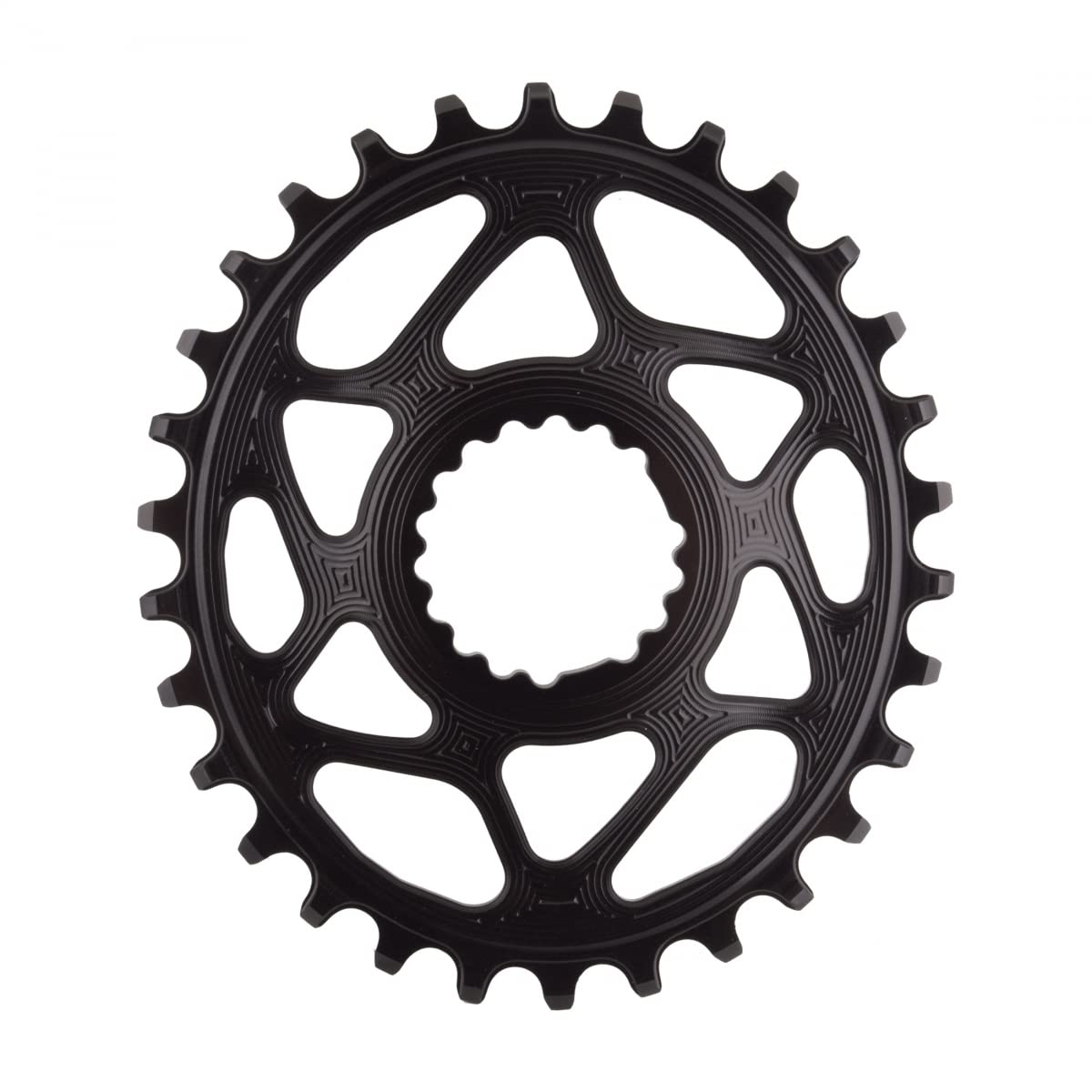 Chainring ABSOLUTEBLACK Oval CDALE HG 30T BK