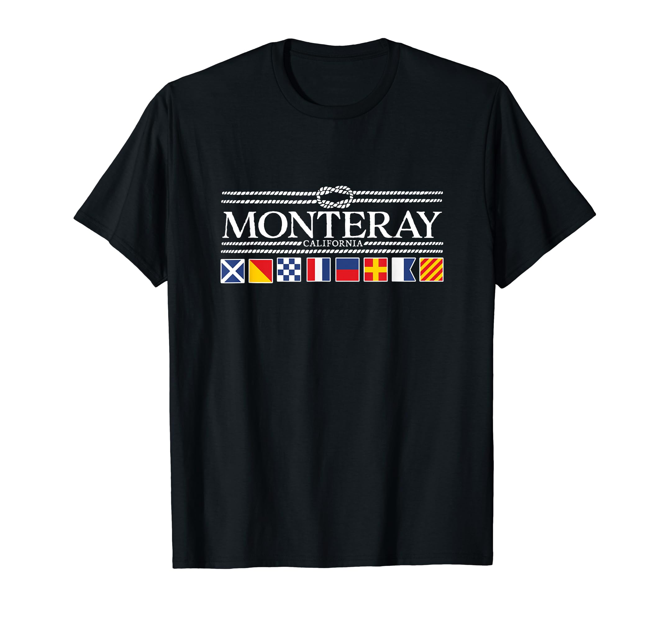 Monteray California Nautical Flag T-Shirt
