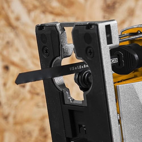 Miniatura 7 de JCB Herramientas - JCB - Cuchillas de vástago en T inalámbricas de 20 V, sin batería, para mejoras del hogar, desplazamiento, bordes curvados,