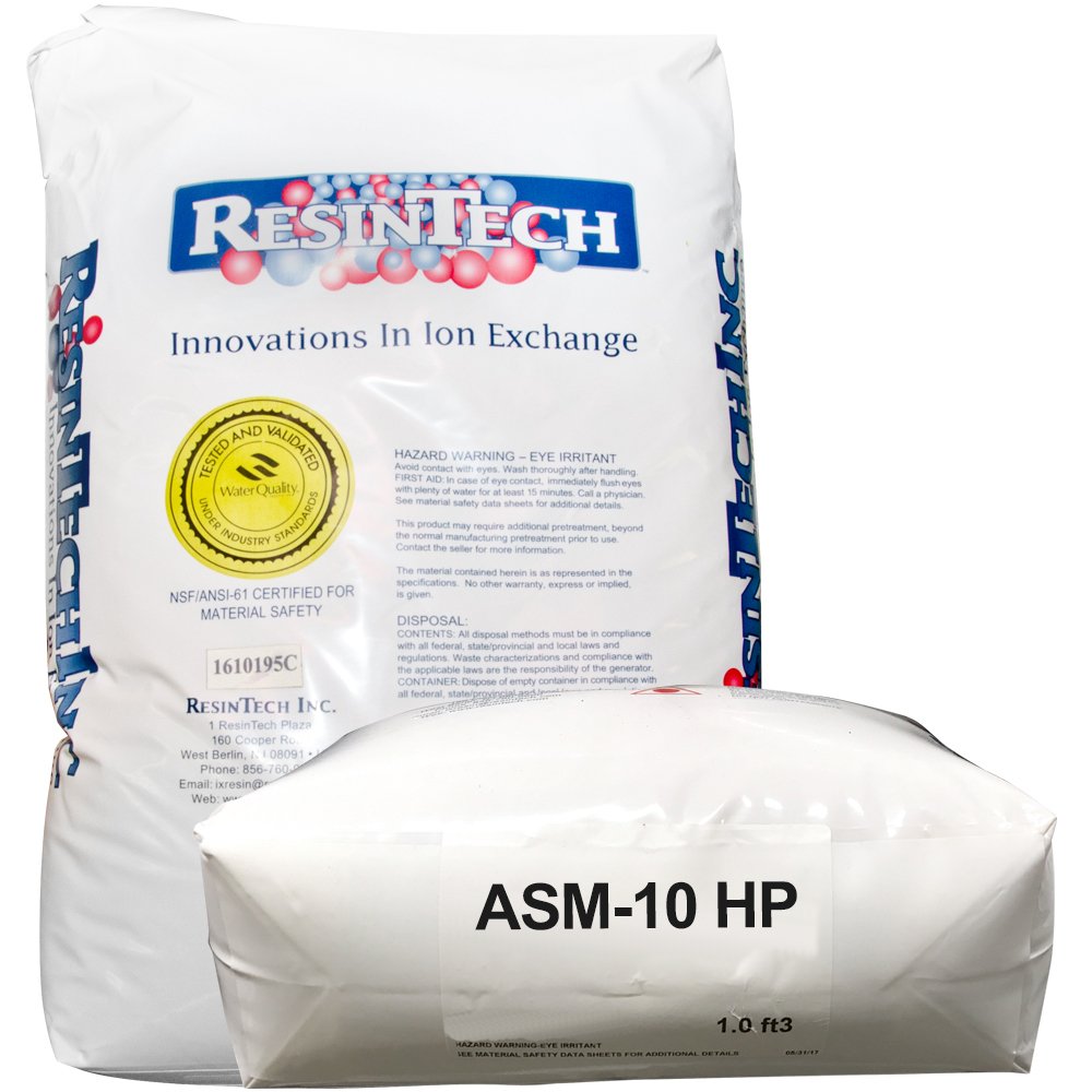 ResinTech (ASM-10-HP) Arsenic Removal Resin Media 1 CF