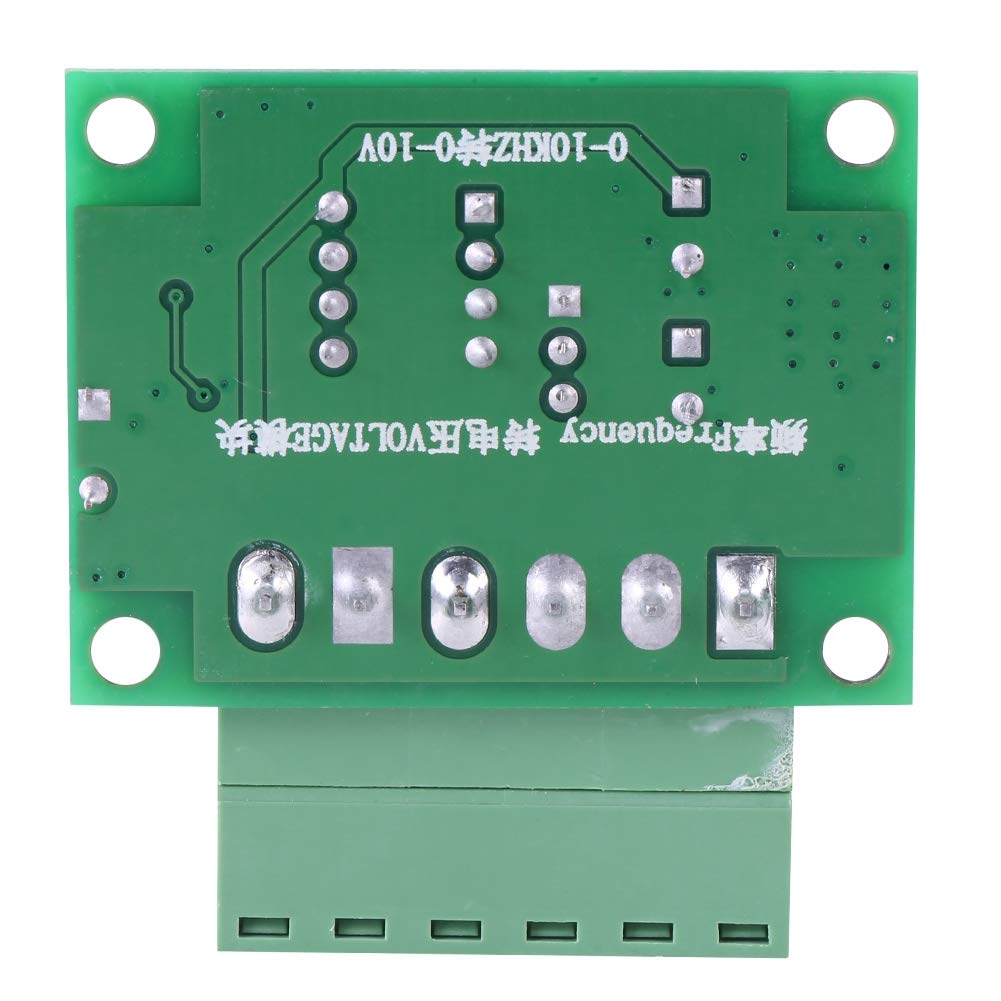 Akozon Convertitore frequenza a tensione, frequenza a tensione 0-10Khz a 0-10V F/V Modulo convertitore digitale ad analogico per PLC e convertitore di frequenza