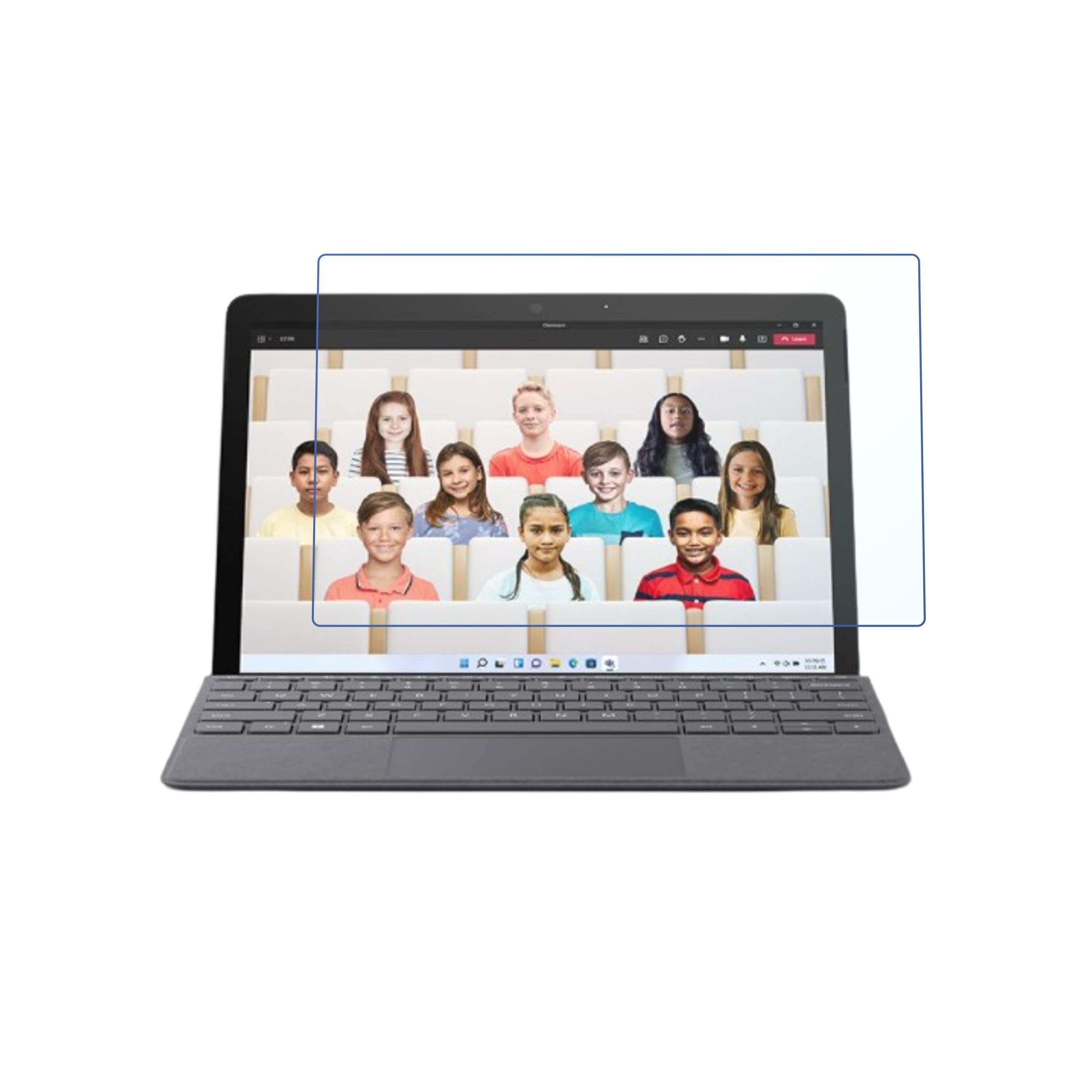 DVTECH� Matte Finish Protective Ultra Clear Unbreakable Tablet Screen Protector for Microsoft Surface Go 3 (Not a Tempered glass) (B09Q94T4BJ) Amazon Price History, Amazon Price Tracker