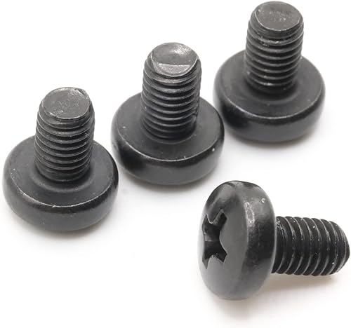 Miniatura 1 de ReplacementScrews Tornillos de matrícula traseros compatibles con BMW - M5-0.031 x 0.315 in - Acero inoxidable - Óxido negro (paquete de 4)