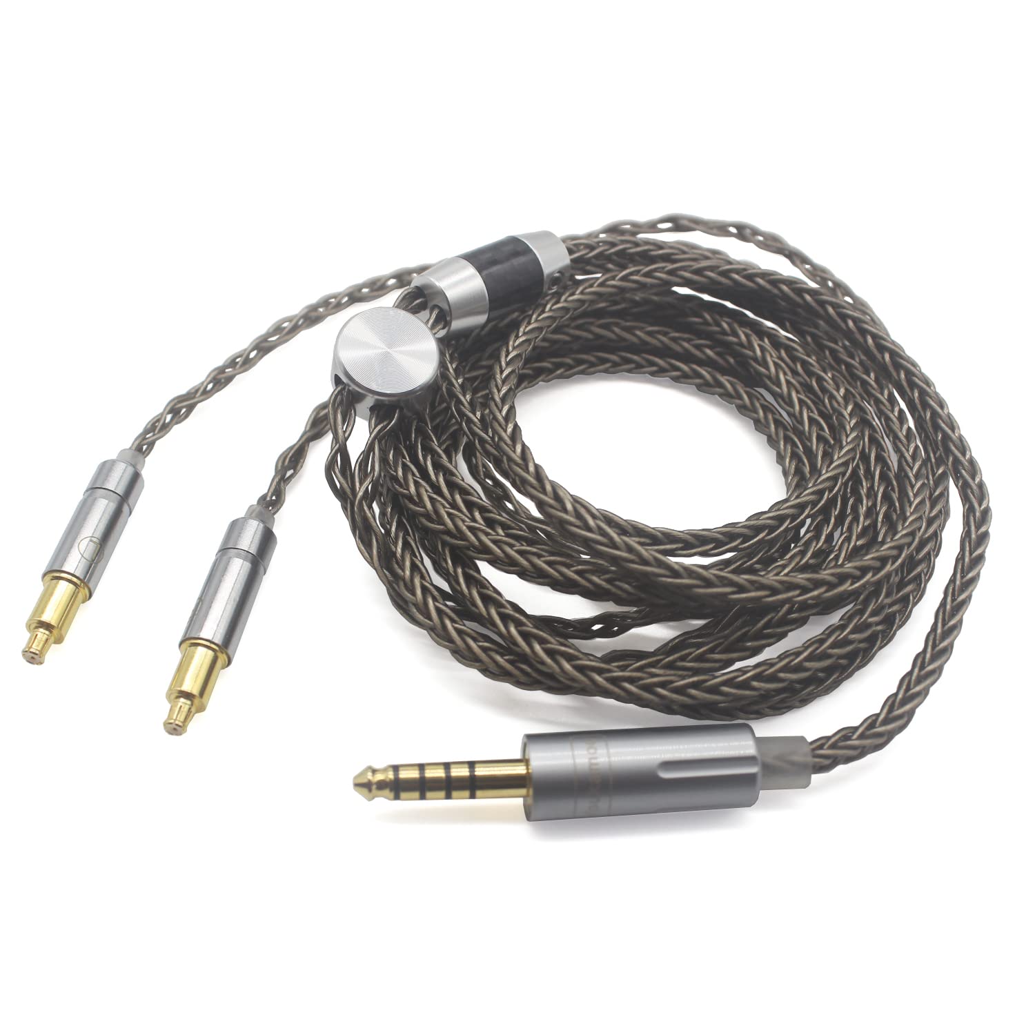 Youkamoo 4.4mm Balanced 8 Core Silver Plated Braided Headphone Replacement Upgrade Cable Compatible for ATH-MSR7b SR9 ATH-ESW990H ES770H ATH-ADX5000 AP2000 A2DC