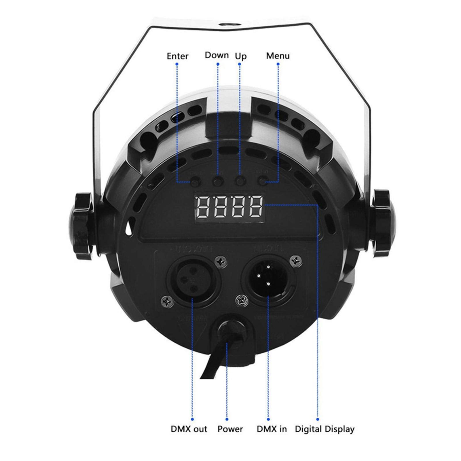 Projecteur étanche à leds 36 x 15 W, DMX sans fil, star color 540Z