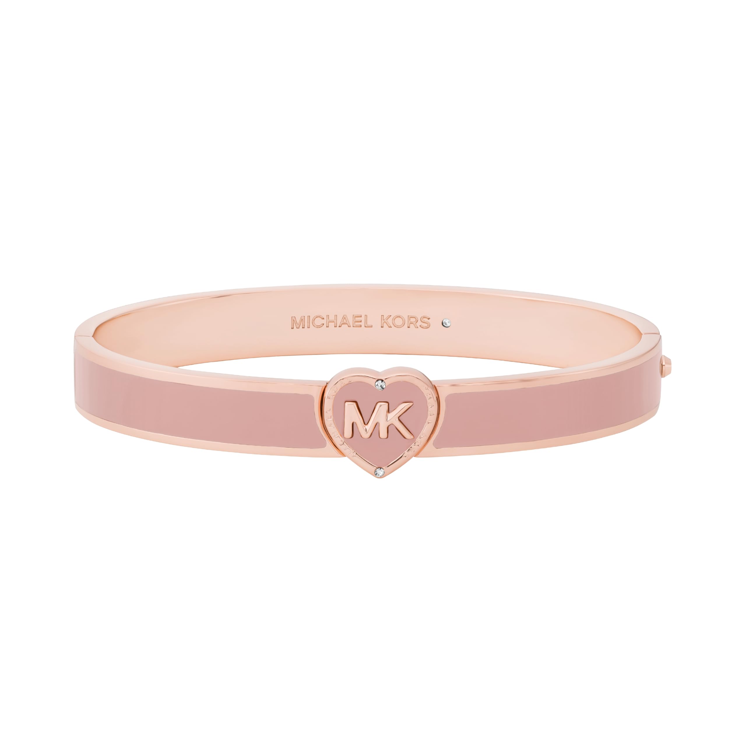 Michael Kors Stainless Steel and Pavé Crystal Beaded Bracelet for Women