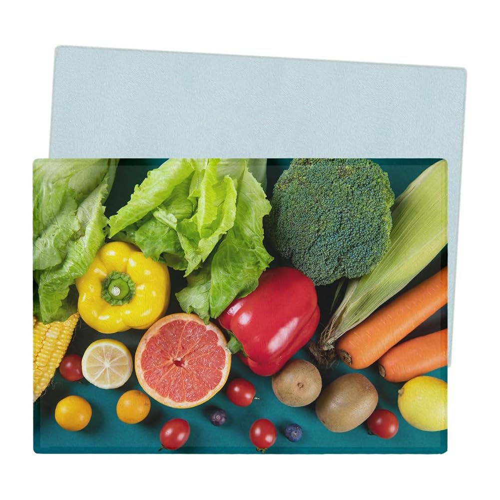 Planche à découper par sublimation lot de 2 plaques vierges antidérapantes 11x7,87 pouces