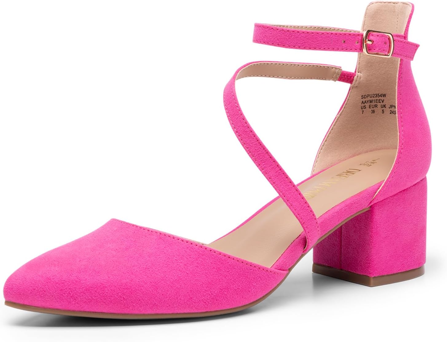 Hot Pink-suede