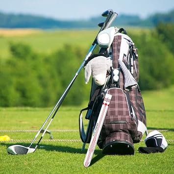XINGGM Golf Putting Alignment Training Aid for Putting Green | Indoor & Outdoor Golf Putting Trainer,Come with Golf Ball & Putting Ring