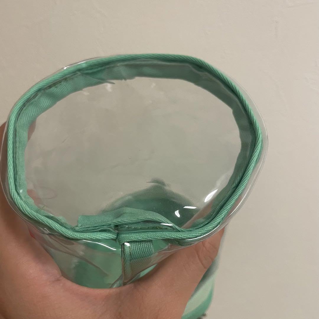 Amazon | 緑ポーチ クリアポーチ ぬいぐるみポーチ ちびスト