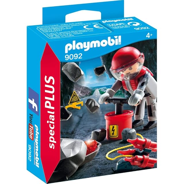 PLAYMOBIL Especiales Plus - Explosión de Rocas (9092)