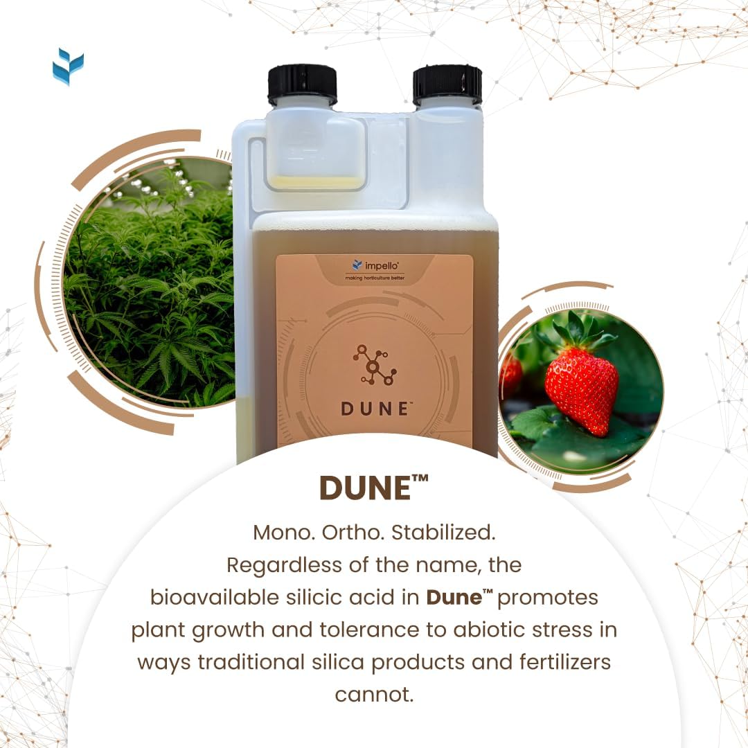 1 of Tribus Organic Root Booster & Plant Probiotic, 8.5oz and 1 of Dune Bioavailable Silica for Plants, 8.5oz Bundle
