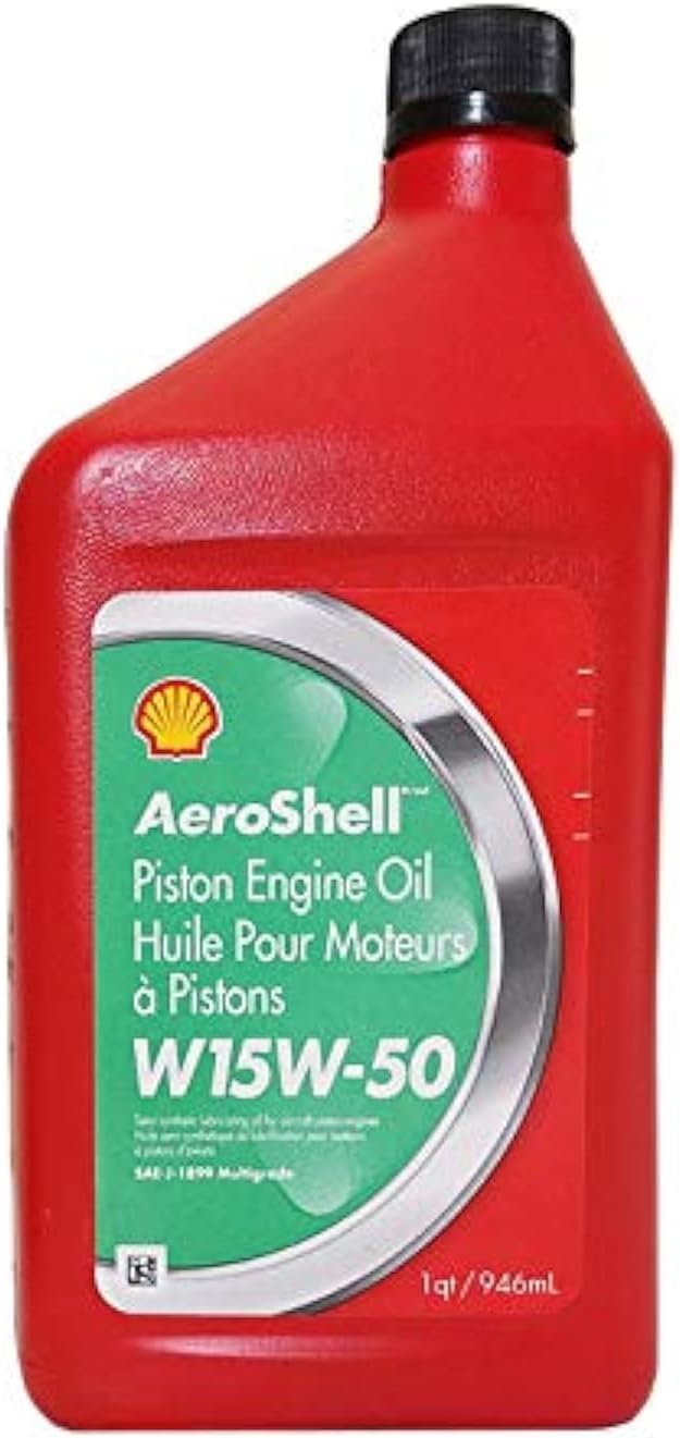 Aeroshell SHAEW155Q-13 15W50 Shell Aviation Oil, 1 Quart