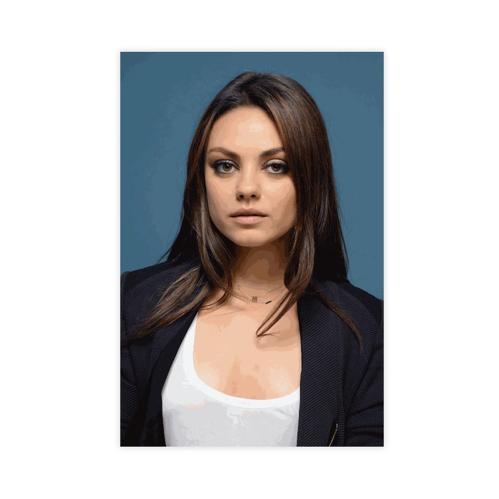 Mila Kunis - Póster sexy para dormitorio, estética, impresión en lienzo, 40 x 60 cm, sin marco