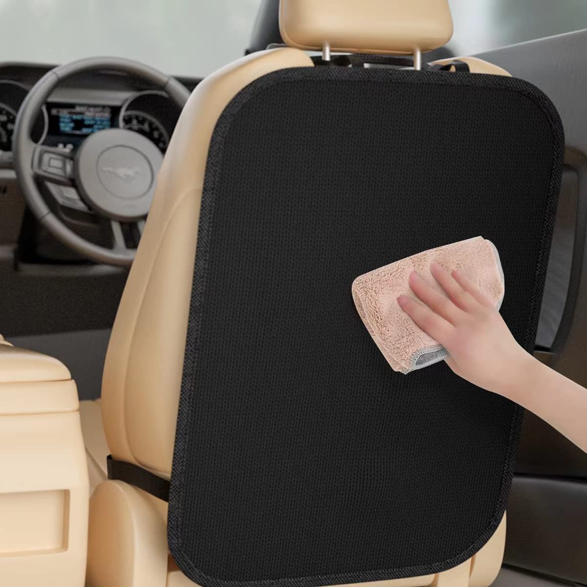 Bezavea Tappetino Protettivo Per Seggiolino Auto - Impermeabile E Antiscivolo Per Addestramento Vasino