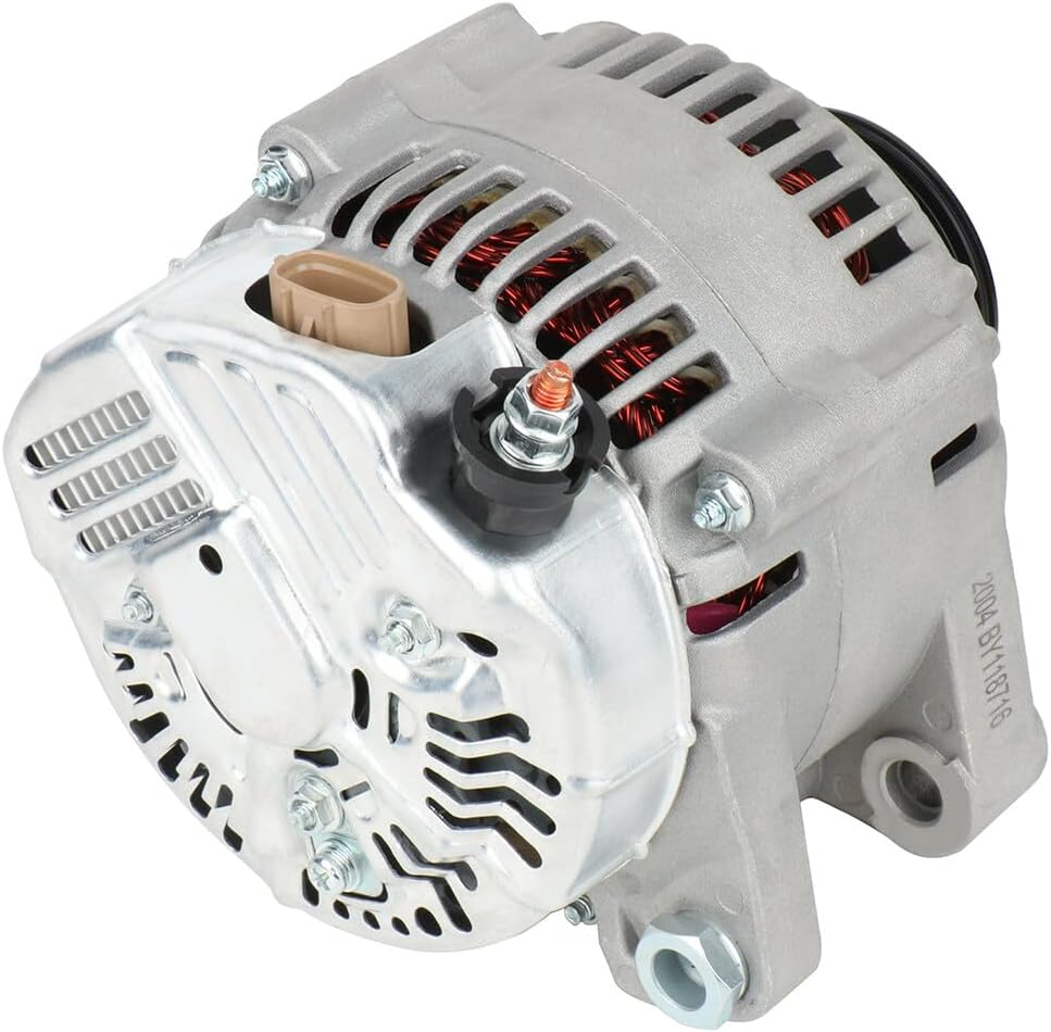 Alternator Replacement for Toyota for Sienna 3L 1998-2003 for Toyota for Avalon 3L 1998-2004, 100Amp Car Alternator AND0181 9661219-752