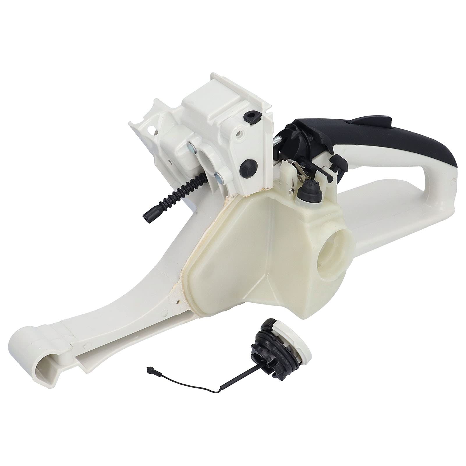 Mango trasero del depósito de combustible para motosierra, duradero y resistente al desgaste, repuesto para 026 MS260 024 MS240 024AV 024S, ideal para herramientas eléctricas de exterior