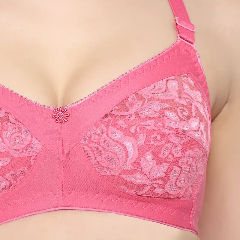 Image of Women Net Non-Padded Wire Free Regular Bra
