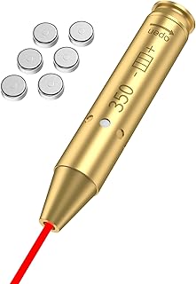 Bore Sight Cal .350 LGND(9×43mm) Bore Sighter Red Dot Boresighter Red Laser Sight with Batteries - Theopot