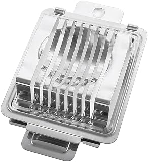 Boiled Egg Slicer,Hårdkokt Egg Slicer Heavy Duty Cutter Dicer Chopper | Kokt äggskärare för hårdkokta ägg Salladspålägg Smörgåsar Måltidsförberedelser Snabba mellanmål Frukost Brunch Lågkolhydrat