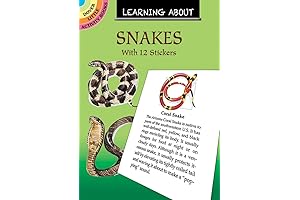 Learning About Snakes (Dover Little Activity Books: Animals) - Learn About Snowflake and The Snake