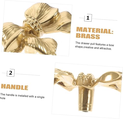 Miniatura 5 de DOITOOL Manija de estilo Clo para puerta armario para el hogar aparador cajón de cocina gabinetes dorados tiradores de arco tiradores de muebles