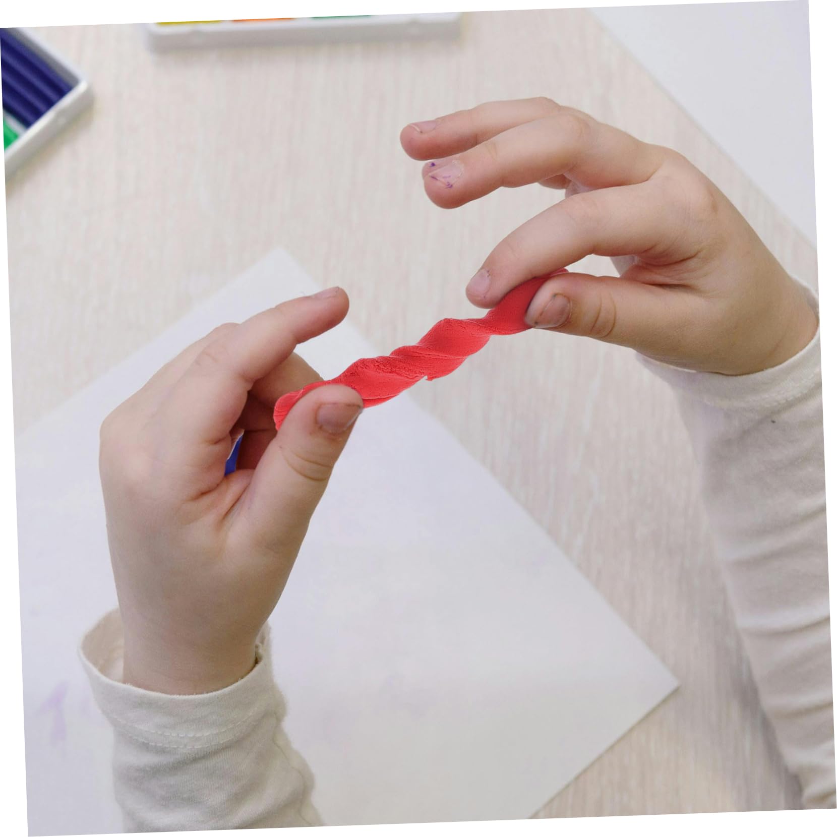 UPKOCH 6sacs Kits De Pâte à Modeler Ultra-légère Pour Garçon Fille Argile Sèche Pâte à Moulage Douce Créatif
