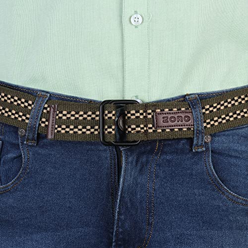 Image of ZORO Cotton Woven Fabric Belt for Men | CB-404
