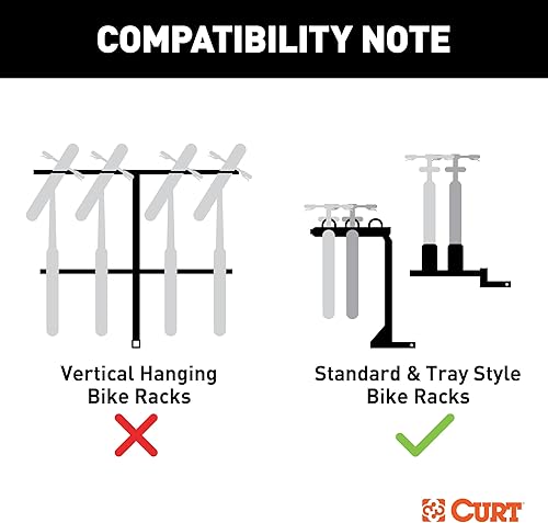 Miniatura 8 de CURT 13177 Enganche de remolque Clase 3, receptor de 2 pulgadas, se adapta a Mercedes-Benz GLK350 seleccionados