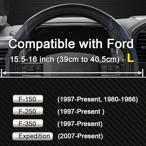 Miniatura 65 de West Llama - Funda para volante de automóvil (negro y morado)