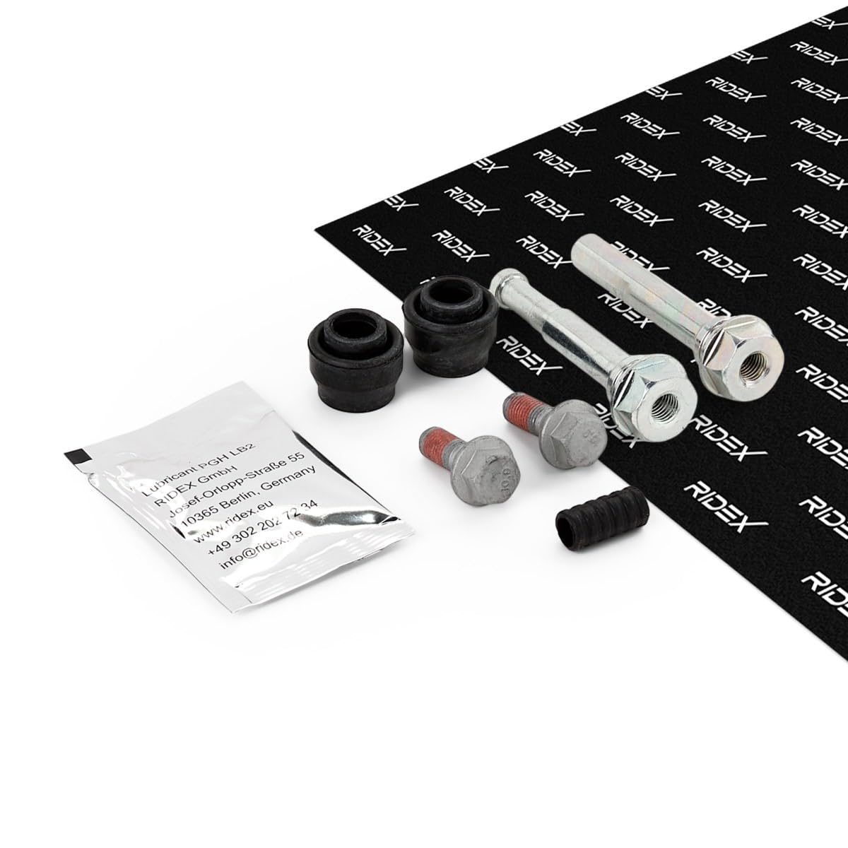 RIDEX 1165G0099 Kit manicotti di guida Pinza freno Anteriore con pistone Compatibilità con TOYOTA RAV 4 II CLA2, XA2, ZCA2, ACA2