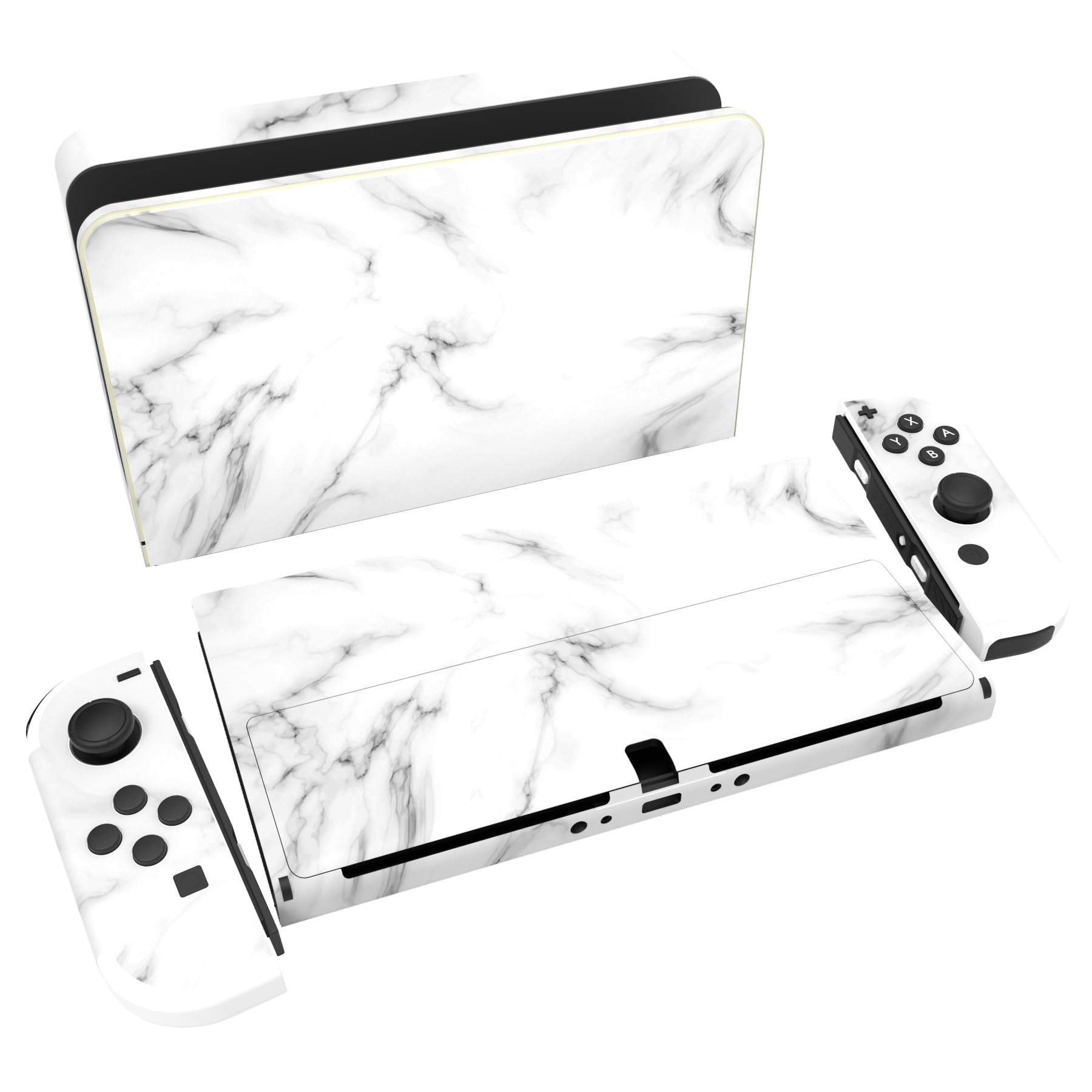 Amazon.com: PlayVital 全套組保護貼紙適用於Nintendo 任天堂 