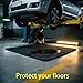Thickened Oil Spill Pads 36 X 60 inches (Approximately 91.4 X 152.4 cm), Under car Garage Floor mat, Waterproof Backing Absorbent mat to Protect The Floor, Durable, Reusable, Black