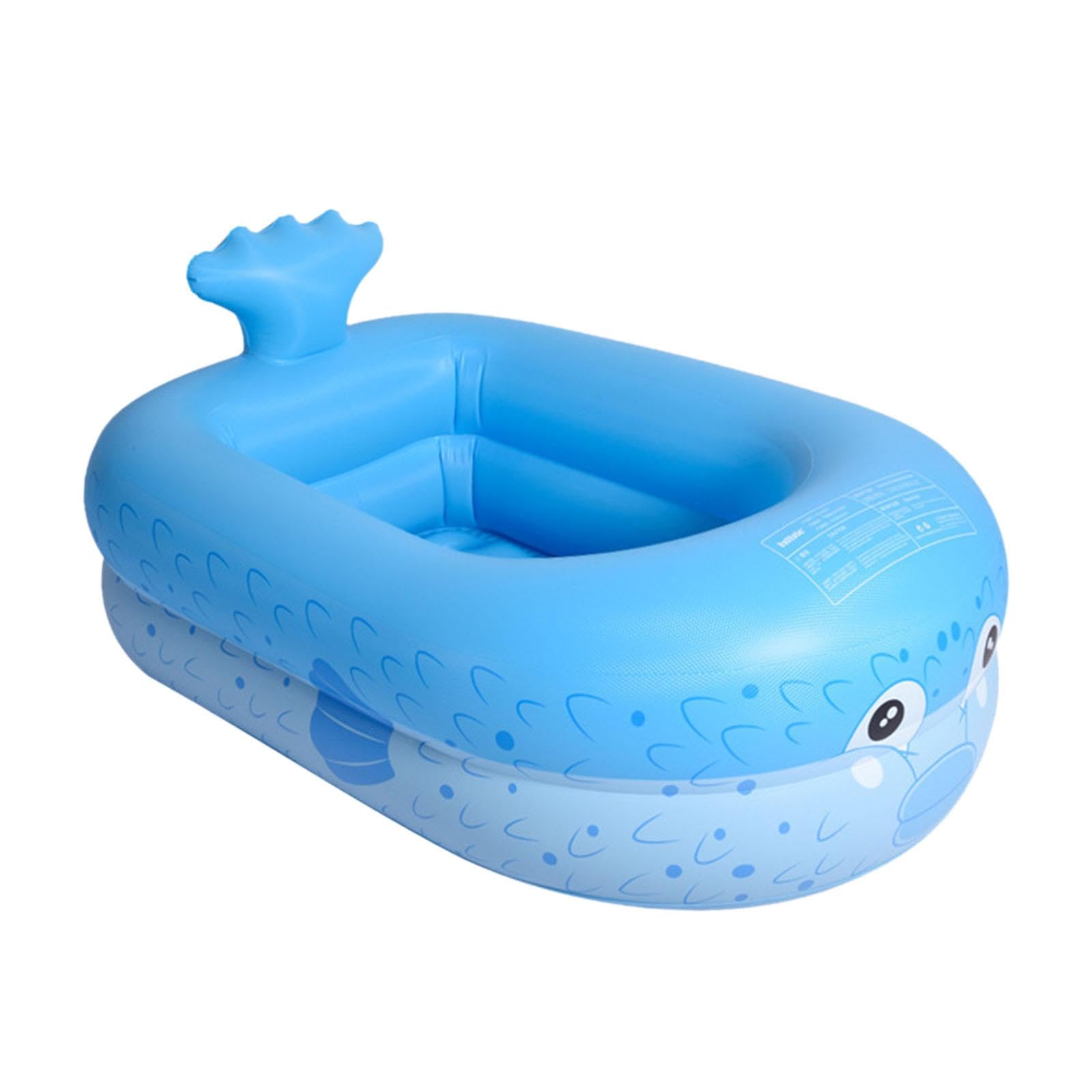 CALANDIS Inflatable Pool Water Game Play Center Kiddie Pool for Garden Outdoor Indoor 160cm Blue Inflatable & Kid Pools | Swimming Pools | Pools & Spas | Yard, Garden & Outdoor Living-image-7