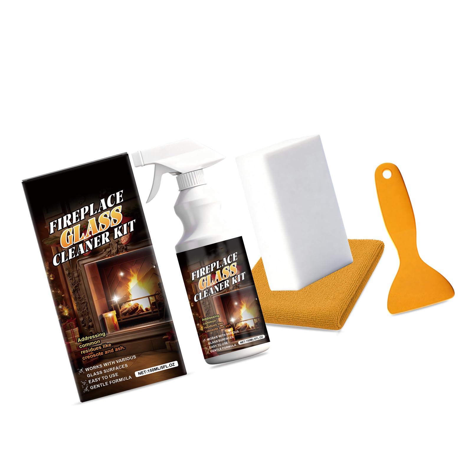 Kaeltsyn Multicolor 150Ml Fireplaces Foams For Stain Removal Safe Various Surfaces Safe Cleaner