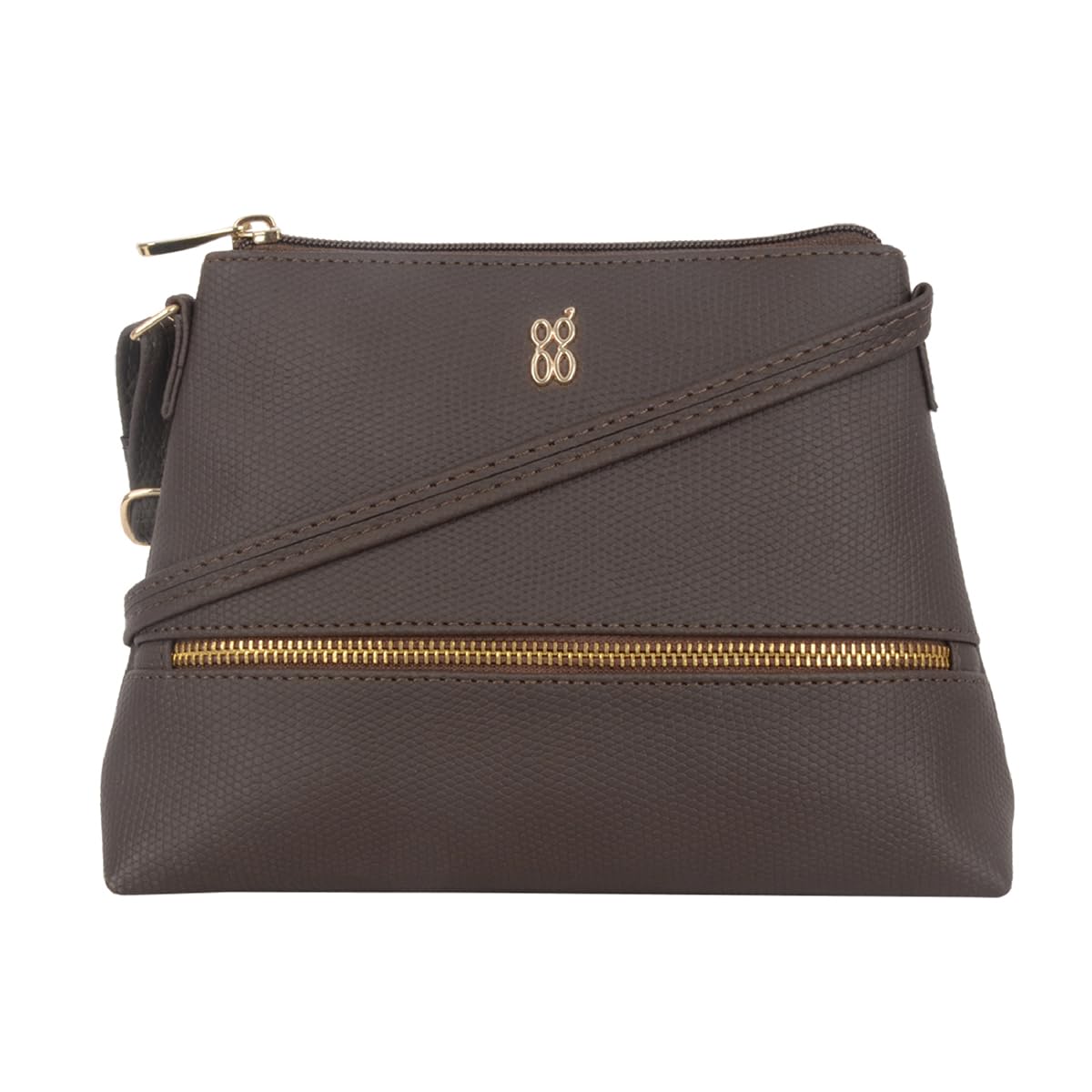 Baggit Women Brown Xs Size Hobo Sling Bag | Ladies Stylish Casual Cross Body Purse Handbag (B0CWDKGHDJ) Amazon Price History, Amazon Price Tracker